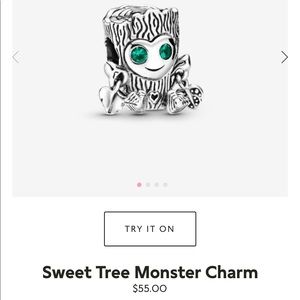 Authentic Pandora Sweet tree monster
